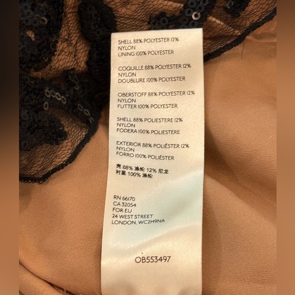 Women’s FREE PEOPLE Night Shimmer Mini dress- Size 4 - Picture 10 of 12